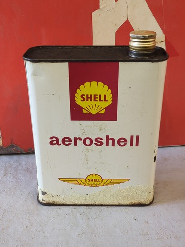Vintage french shell aeroshell - shell,