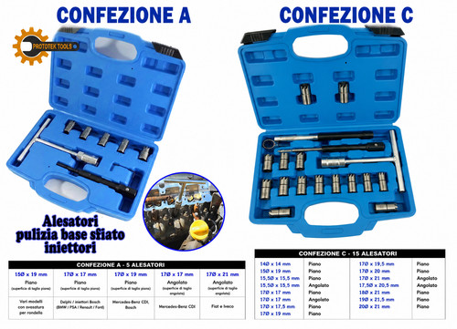 Kit professionale pulizia sedi