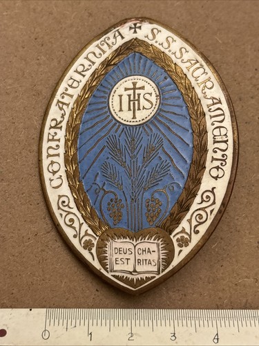 Spilla religiosa votiva - spilla,