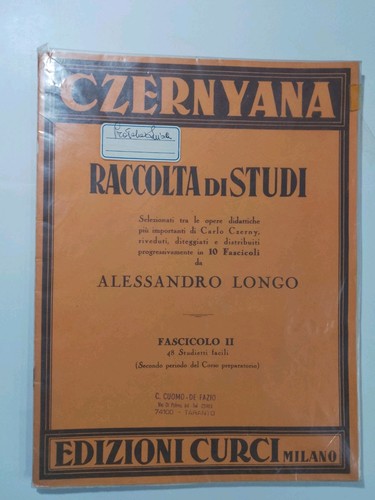 Spartito pianoforte czernyana - spartito,