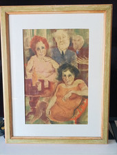 REMO SQUILLANTINI - Olio Tecnica Mista Su Cartoncino 