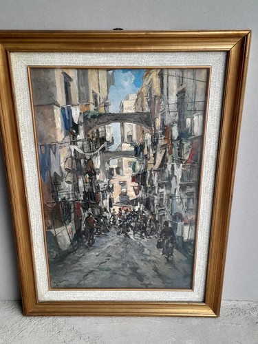 Dipinto olio tavola - dipinto,