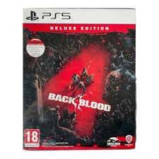 back 4 blood deluxe edition- Sony PS5 - PAL New Nuovo Sealed