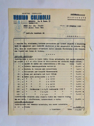 Vanino golinelli impianti - vanino,