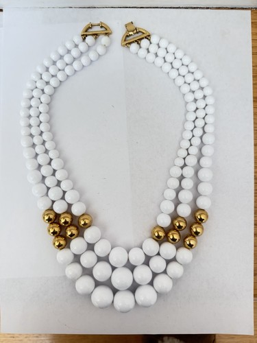 Collana perle vintage monet - di,
