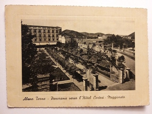 Abano terme veduta - abano, (padova).