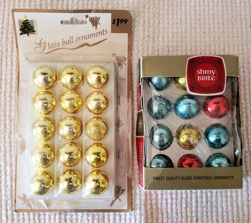 Palline vintage vetro - 30,