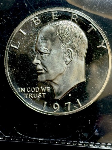 1971 eisenhower silver - eisenhower, dollar
