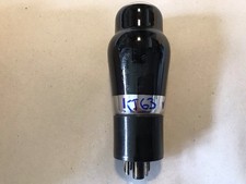 OSRAM KT61 (6F6G) Tubo Valvola Vetro Nero Usato Testato Forte (T6)