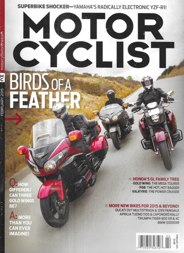 Motor cyclist magazine - magazine, honda