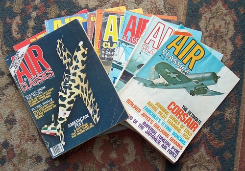 Air classics magazine lot - air,