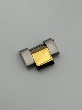 Invicta maglia link acciaio e oro 18mm automatic