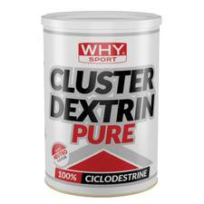 WHY sport Cluster Dextrin Pure 500 gr Ciclodestrine Gusto Naturale
