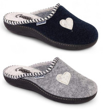 EMANUELA Ciabatte donna PLANTARE ESTRAIBILE invernali tomaia panno calde