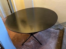 tavolo rotondo in teak e 4 sedie originali anni '60 in ottime condizioni