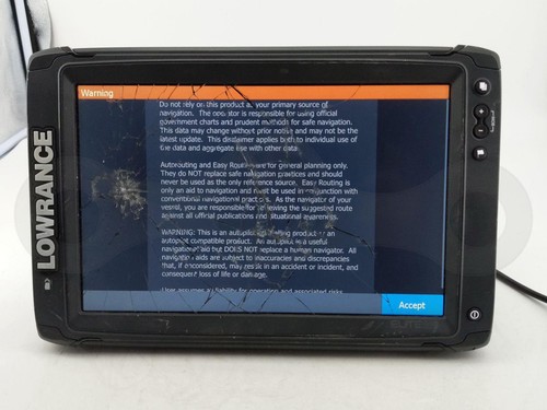 Lowrance elite ti2 sonar - 12,