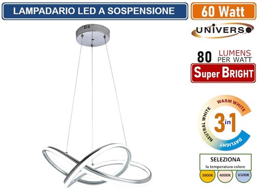 Lampadario led sospensione - led,