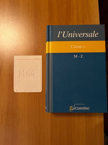 Universale chimica m - l',