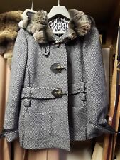 Cantarelli montgomery donna tg. 46, collo in pelliccia