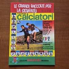 LEGGI - Album Figurine Calciatori Gazzetta L'anastatica Ristampa Panini 1968-69