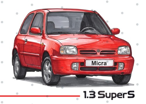Nissan micra k11 super - micra, s
