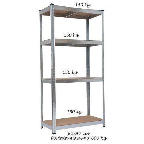 Scaffali ripiani 80x40 - ripiani,