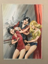 Rino Ferrari - Original de couverture - Minouche - TBE