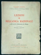 LEZIONI DI MECCANICA RAZIONALE CISOTTI UMBERTO LIBRERIA EDITRICE POLITECNICA