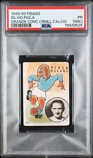 1949 FIDASS GRANDE CONCORSO CARAMELLE CALCIO SILVIO PIOLA PSA 1 mc