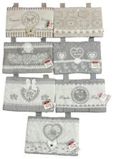 COPRIFORNO SHABBY CON CHIUSURA A STRAPPO - TIROLO - MISURA CM 47X34 - CUCINA