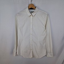 Camicia Burberry colore bianco taglia S da donna