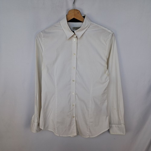 Camicia burberry colore bianco - camicia,
