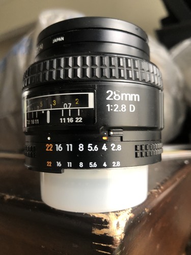 Nikon 28mm d obiettivo - af,