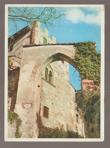 Certaldo firenze cartolina - certaldo,