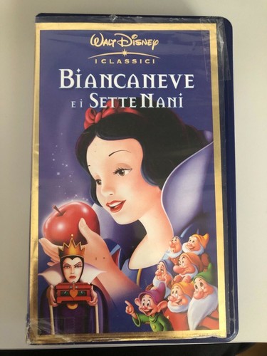 Vhs biancaneve classici walt - biancaneve, i