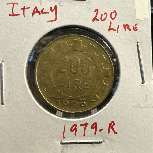 1979 italy 200 - r, lire