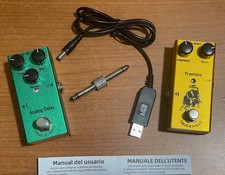 Effetti a pedale per chitarra "Analog Delay + Tremolo"