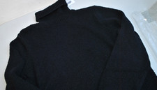 GRAN SASSO MAGLIONE DOLCEVITA PURA LANA 299,00 CART. IMBUSTATO 48 CALDISSIMO BLU