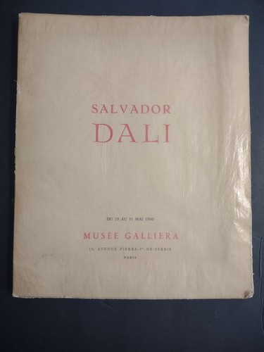 Vtg salvador dali - vtg, exposition