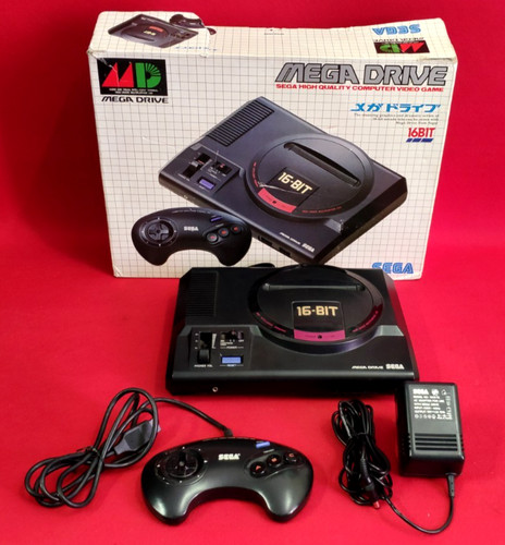 Console vintage sega mega - sega,