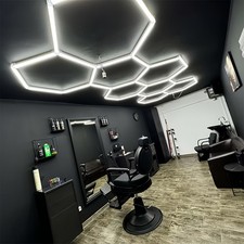 8x lampada LED esagonale tubi