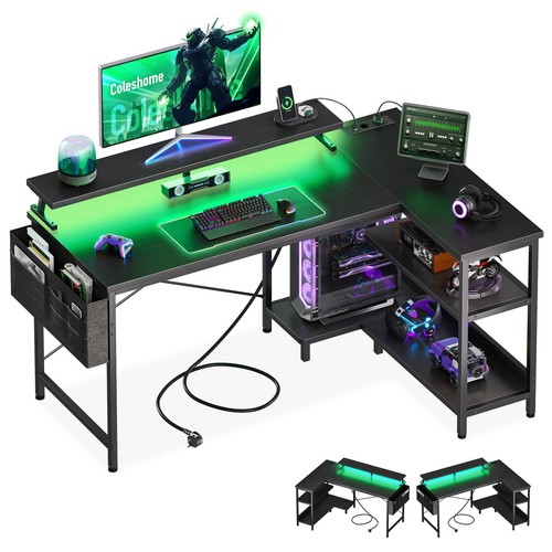 Coleshome scrivania gaming con - coleshome,