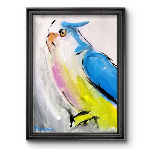 Quadro astratto espressionista