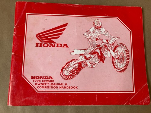 Honda cr250r 1998 - honda, manuale