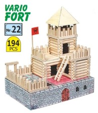 Walachia 22 - VARIO FORT - 194 cilindri in legno componibili