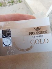 PRYNGEPS GOLD, GARANZIA PER