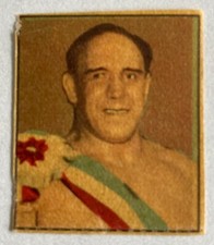 Berber Addi Lottatore - Figurina Didasco 1950