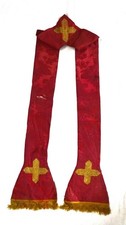 ANTICA STOLA SACERDOTALE IN