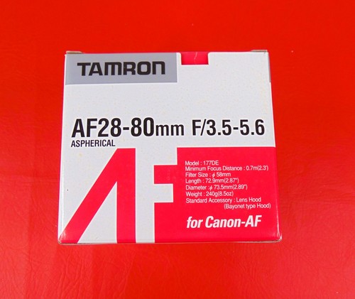 Tamron obiettivo asferico - tamron,