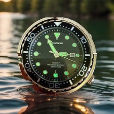 Uhr im Marinemaster Tuna-Stil